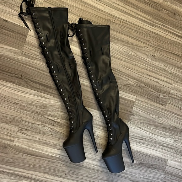 Pleaser | Shoes | Reserved Thigh High Platform Boots | Poshmark